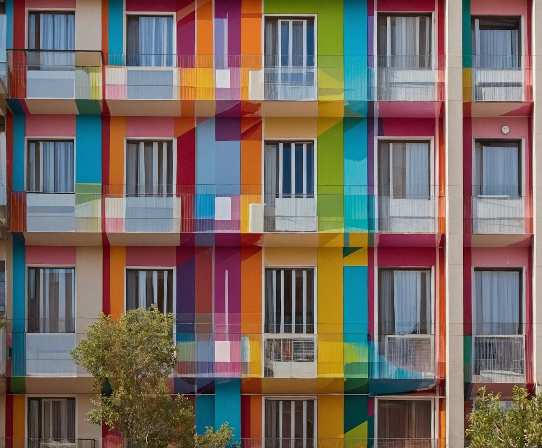 Transformación de fachada en edificio residencial Barcelona